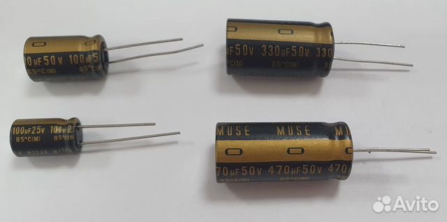 Конденсаторы для аудио nichicon KZ, Elna Silmic II