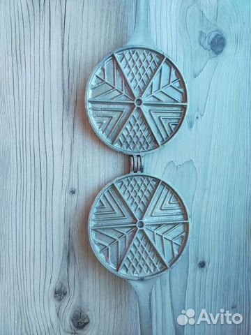 Вафельница СССР, алюминий