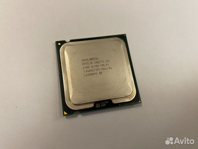 Процессор Intel Core 2 Duo 1,86Ghz + кулер