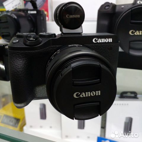Canon EOS M6 Mark II + 15-45 IS STM + EVF(рст)