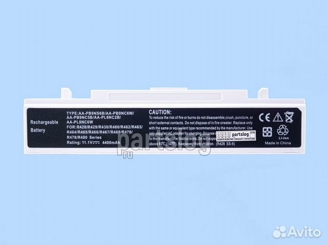 Аккумулятор для Samsung AA-PB9NS6B 11.1V 4400mAh