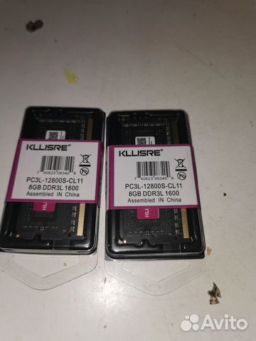 Модули памяти sodimm DDR3 8 Гб