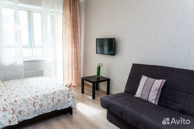 

Квартира-студия, 35 м², 2 кровати