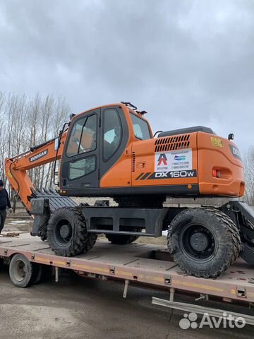 Колёсный экскаватор DOOSAN DX160W, 2022