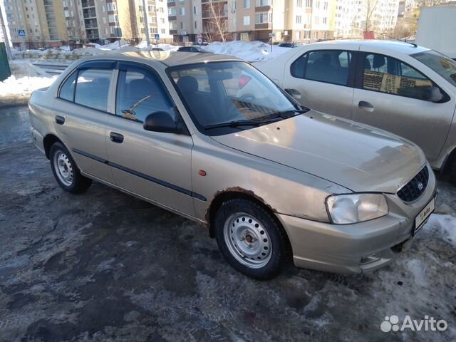 Hyundai Accent 1.5 МТ, 2004, 151 000 км