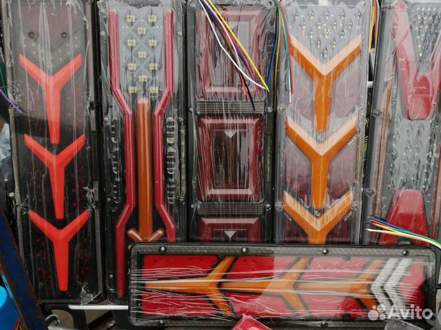 Задние фонари лед