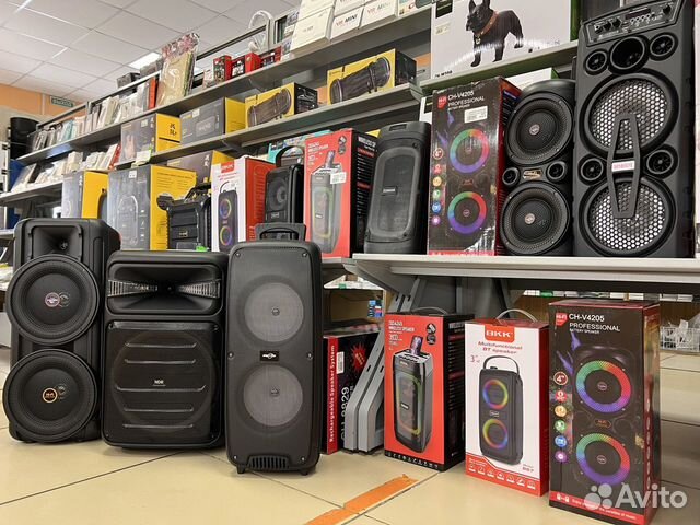 Колонка караоке большая