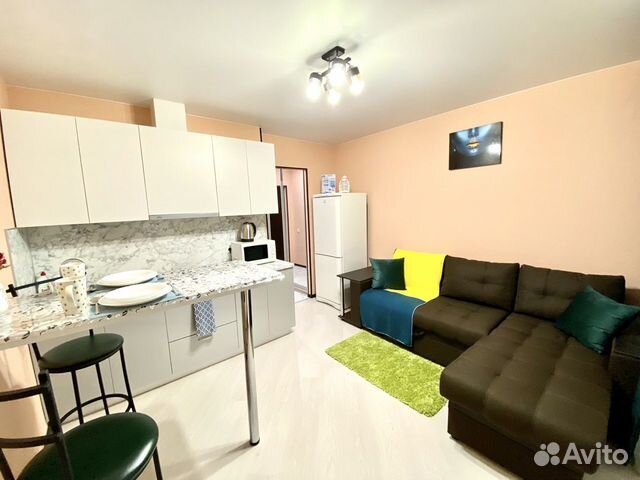 

Квартира-студия, 30 м², 1 кровать