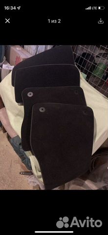 Оригинальные коврики на фольксваген тигуан