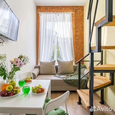

Квартира-студия, 18 м², 2 кровати