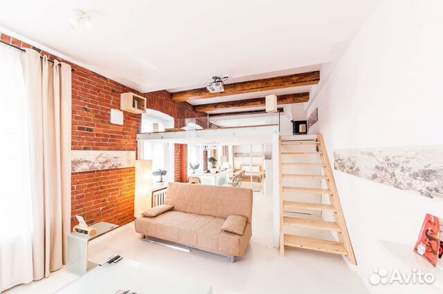 

Квартира-студия, 55 м², 3 кровати