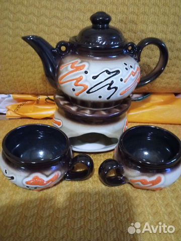 Глиняный набор для чайной церемонии