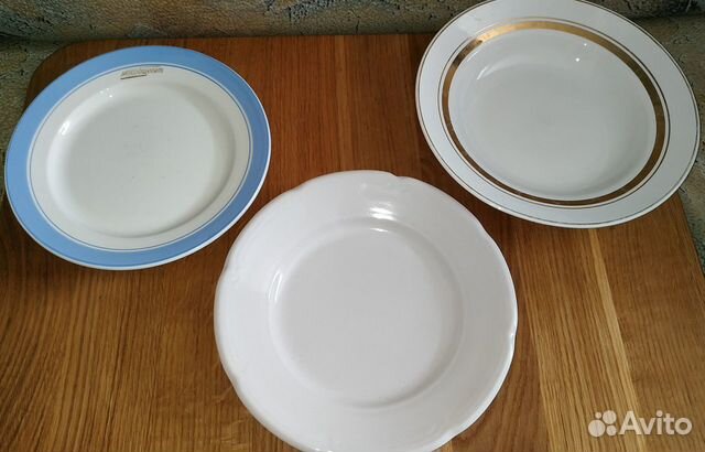 Тарелки-мособщепит из столовой-эпохи СССР