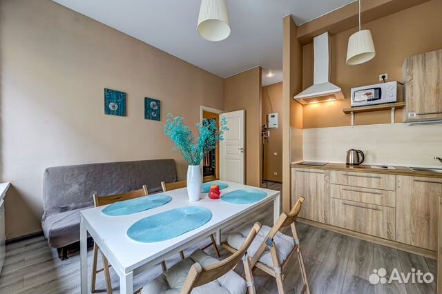 

1-к. квартира, 45 м², 2 кровати