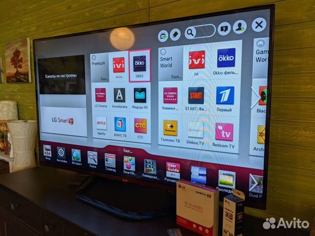 Телевизор Smart TV LG 55LA662V 55’ Full HD 3D