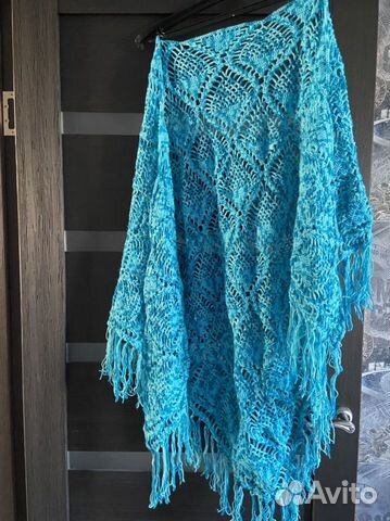 Пончо палантин ручной работы