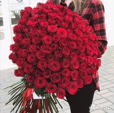 Букеты из роз 15/25/51/101 шт