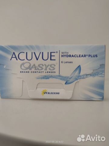 Линзы контактные acuvue Oasys 2-х недельные