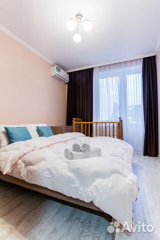 

1-к. квартира, 53,8 м², 2 кровати