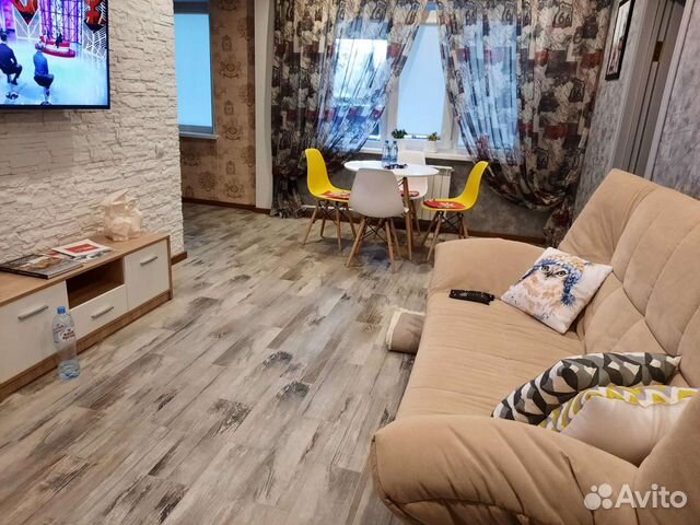 

2-к. квартира, 45 м², 2 кровати