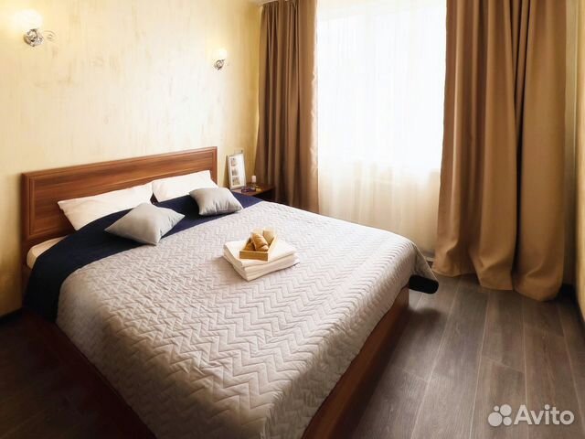 

1-к. квартира, 45 м², 2 кровати