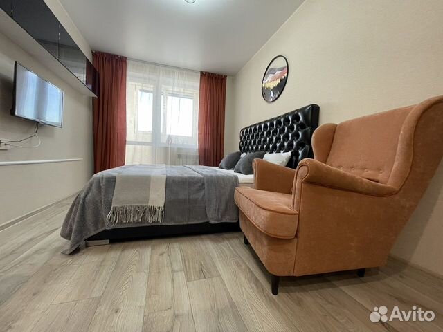 

Квартира-студия, 30 м², 1 кровать