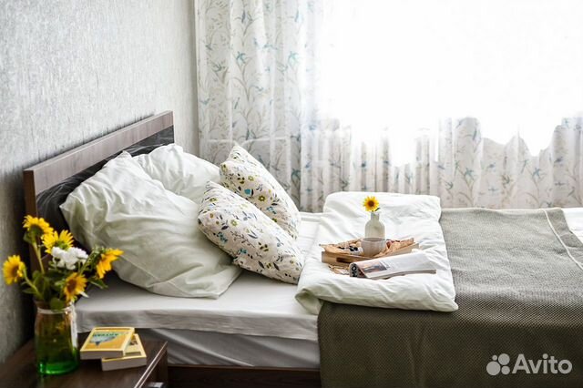 

1-к. квартира, 38 м², 2 кровати
