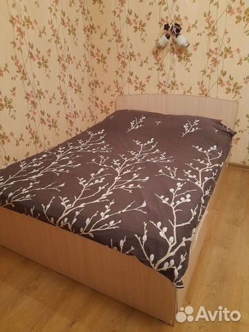 

1-к. квартира, 42 м², 2 кровати