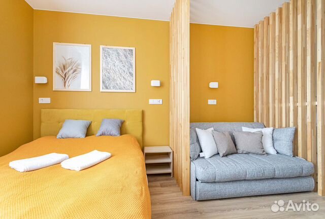 

Квартира-студия, 20 м², 2 кровати