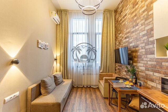 

Квартира-студия, 25 м², 2 кровати
