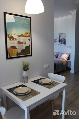

1-к. квартира, 40 м², 2 кровати