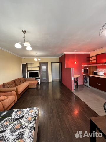 

1-к. квартира, 52 м², 2 кровати