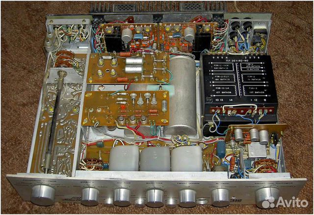 Усилитель Aiwa XA-003K Япония, 2х60Вт - 500вт