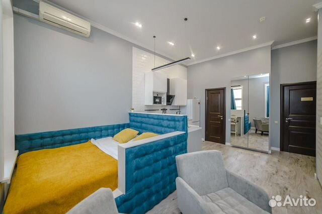 

Квартира-студия, 25 м², 1 кровать