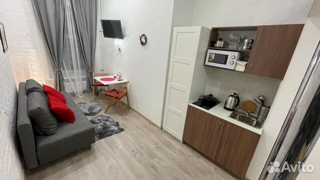 

Квартира-студия, 20 м², 2 кровати