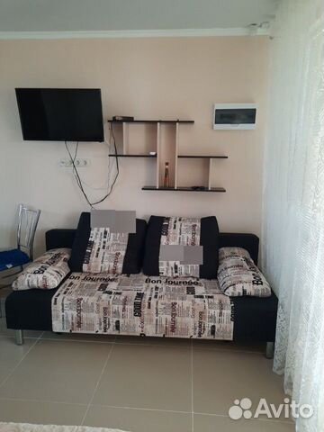 

1-к. квартира, 30 м², 2 кровати