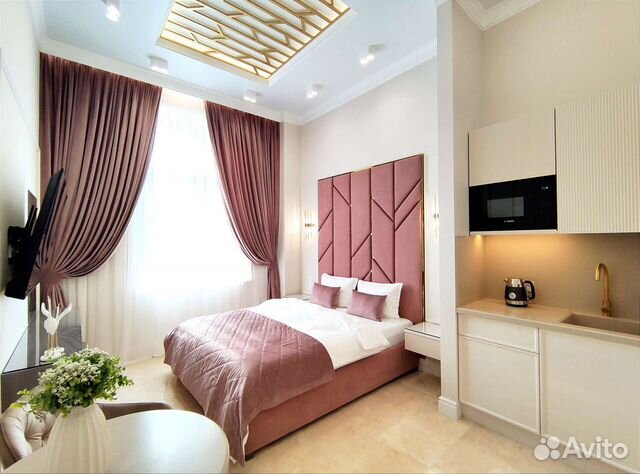 

Квартира-студия, 25 м², 1 кровать