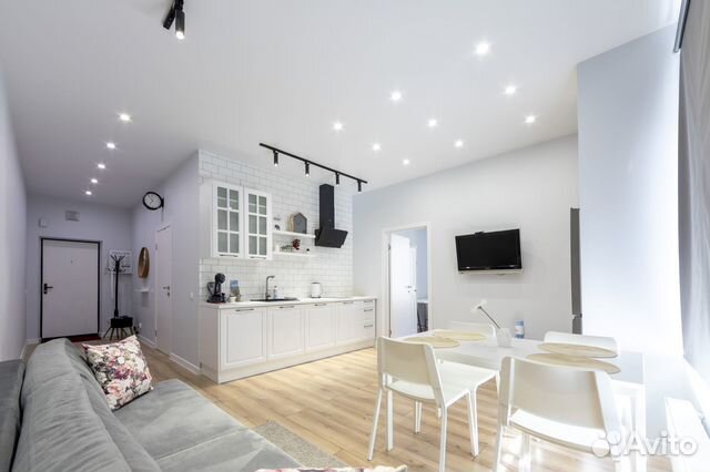 

1-к. квартира, 40 м², 2 кровати