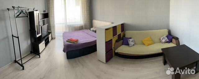 

1-к. квартира, 38 м², 2 кровати