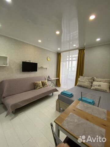 

Квартира-студия, 25 м², 2 кровати