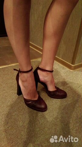 Туфли Zara кожаные