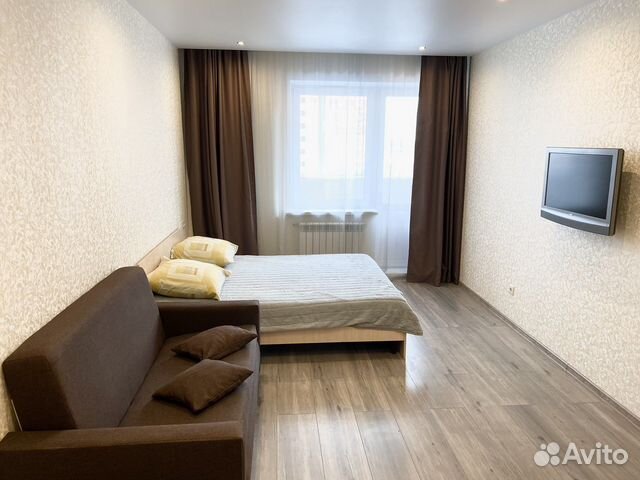 

Квартира-студия, 33 м², 1 кровать