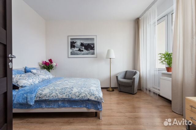 

1-к. квартира, 38 м², 2 кровати
