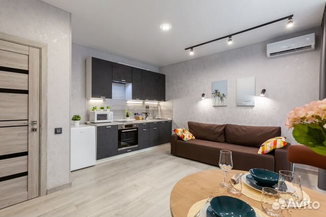 

1-к. квартира, 42 м², 2 кровати