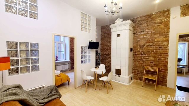 

1-к. квартира, 38 м², 2 кровати