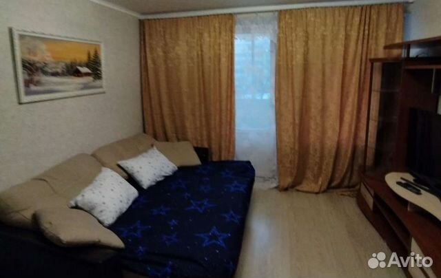 

1-к. квартира, 38 м², 2 кровати