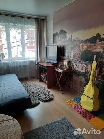 

1-к. квартира, 33 м², 2 кровати