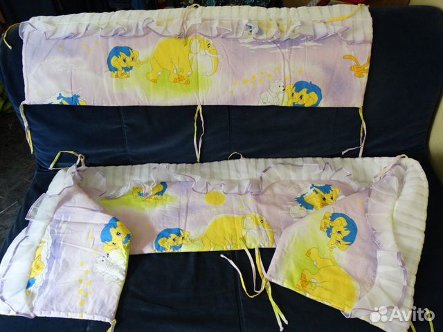 Бортики в кроватку