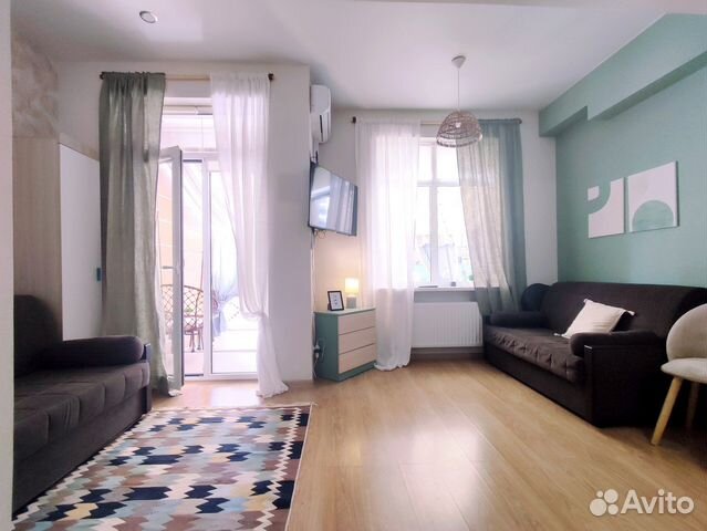

Квартира-студия, 26 м², 2 кровати