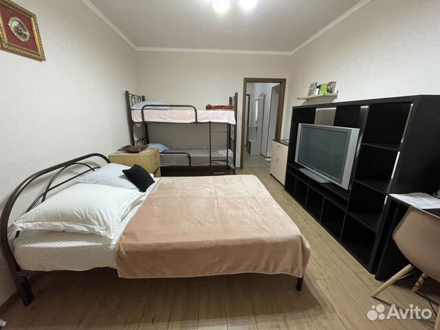 

1-к. квартира, 40 м², 2 кровати